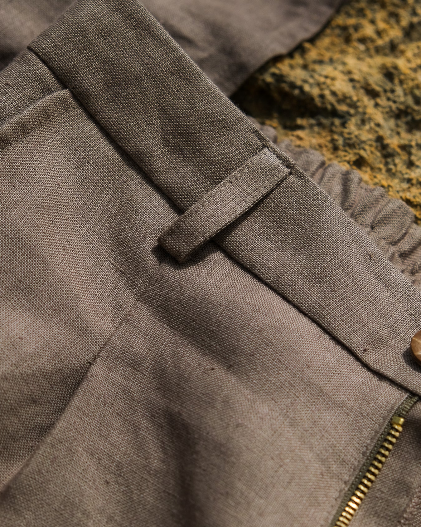 Męskie spodnie Nui | Khaki