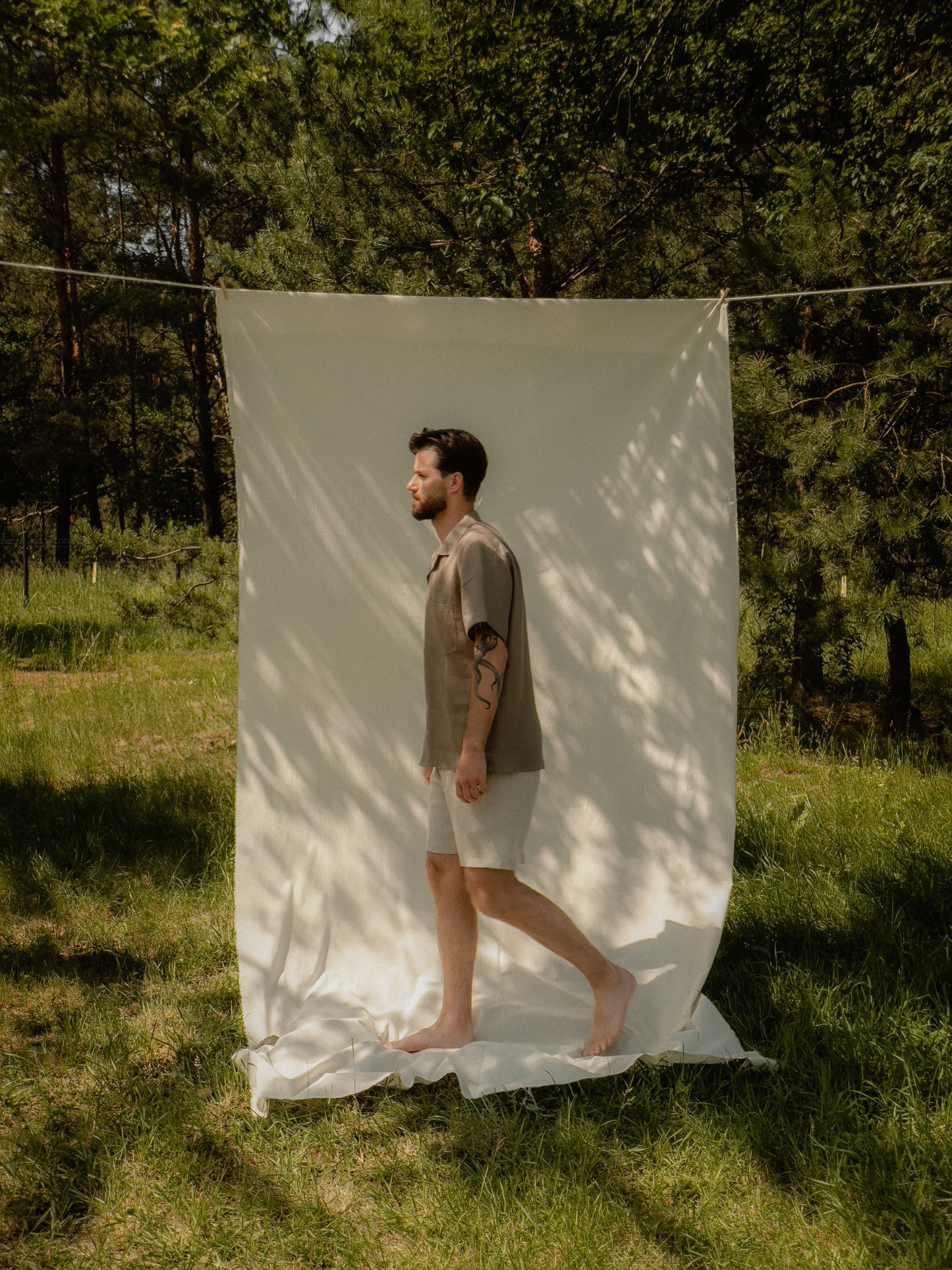 Męska koszula Milo | Khaki